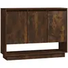 vidaXL Buffet Chêne fumé 97x31x75 cm Aggloméré