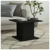 vidaXL Table basse Noir 55,5x55,5x40 cm Aggloméré