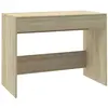vidaXL Bureau Chêne sonoma 101x50x76,5 cm Aggloméré