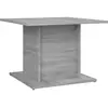 vidaXL Table basse Gris Sonoma 55,5x55,5x40 cm Aggloméré