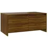 vidaXL Table basse Chêne marron 90x50x41,5 cm Aggloméré
