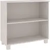 vidaXL Buffet HAMAR Blanc 85x35x80 cm Bois massif de pin