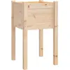 vidaXL Jardinière d'extérieur 50x50x70 cm bois de pin massif