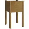 vidaXL Jardinière d'extérieur Marron miel 40x40x70 cm Pin massif