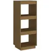 vidaXL Bibliothèque/Séparateur de pièce Marron miel Bois de pin massif