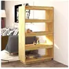 vidaXL Bibliothèque/Séparateur de pièce 80x35x135cm bois de pin massif