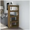 vidaXL Bibliothèque/Séparateur de pièce Marron miel 60x35x135 cm Pin
