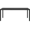 vidaXL Mobilier à dîner de jardin et coussins 7pcs Résine tressée Noir