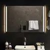 vidaXL Miroir de salle de bain à LED 90x60 cm