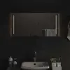 vidaXL Miroir de salle de bain à LED 80x40 cm