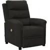 vidaXL Vidaxl Fauteuil De Massage Inclinable Noir Tissu