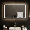 vidaXL Miroir de salle de bain à LED 90x60 cm