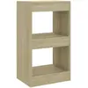 vidaXL Bibliothèque/Séparateur de pièce Chêne Sonoma 40x30x72 cm