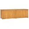 vidaXL Boîte de jardin 175x50x55 cm Bois massif de teck