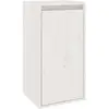 vidaXL Armoire murale Blanc 30x30x60 cm Bois de pin massif