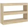vidaXL Bibliothèque/Séparateur de pièce Chêne Sonoma 100x30x72 cm