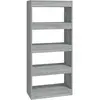 vidaXL Bibliothèque/Cloison Sonoma gris 60x30x135 cm Bois d'ingénierie