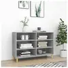 vidaXL Buffet Sonoma gris 103,5x35x70 cm Aggloméré