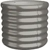 vidaXL Jardinière de jardin Acier enduit de poudre 40x40x36 cm Gris