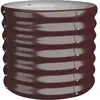 vidaXL Jardinière de jardin Acier enduit de poudre 40x40x36 cm Marron