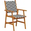 vidaXL Ensemble de salle à manger de jardin 3 pcs Bois d'acacia solide