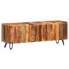 vidaXL Meuble TV 110x30x40 cm Bois massif de récupération