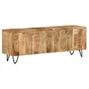 vidaXL Vidaxl Meuble Tv 110x30x40 Cm Bois Massif De Manguier