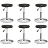 vidaXL Chaises à manger lot de 6 noir similicuir