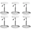 vidaXL Chaises à manger lot de 6 blanc similicuir