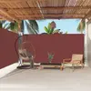 vidaXL Auvent latéral rétractable Marron 180x600 cm