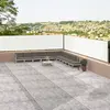 vidaXL Auvent latéral rétractable Crème 117x1200 cm