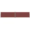 vidaXL Auvent latéral rétractable Marron 200x1000 cm