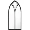 vidaXL Miroir Noir 70x30 cm Fer pour utilisation à l'intérieur