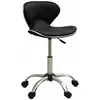 vidaXL Chaise de bureau Noir Similicuir