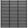 vidaXL Panneau de clôture WPC 180x180 cm Noir
