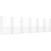 vidaXL Panier de gabion en forme de U avec 7 poteaux Fer 740x20x200 cm