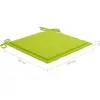 vidaXL Chaises de jardin avec coussins 2 pcs Bois d'acacia massif