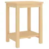 vidaXL Table de chevet naturel 35x30x47 cm bois de pin massif