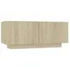 vidaXL Meuble TV Chêne sonoma 100x35x40 cm Aggloméré