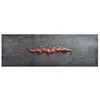 vidaXL Tapis de cuisine lavable Poivre 60x300 cm