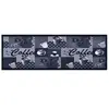 vidaXL Tapis de sol de cuisine lavable Bleu café 45x150 cm