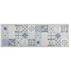 vidaXL Tapis de cuisine lavable Mosaïque 60x300 cm