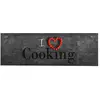 vidaXL Tapis de cuisine lavable Cooking 60x300 cm