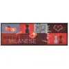 vidaXL Tapis de cuisine lavable Tomates 45x150 cm
