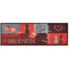 vidaXL Tapis de cuisine lavable Tomates 60x300 cm