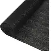 vidaXL Filet brise-vue Noir 2x25 m PEHD 150 g/m²