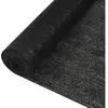 vidaXL Filet brise-vue Noir 1,8x10 m PEHD 195 g/m²