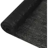 vidaXL Filet brise-vue Noir 1,8x25 m PEHD 195 g/m²