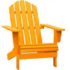 vidaXL Chaise de jardin Adirondack bois de sapin massif orange