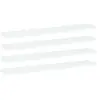 Vidaxl - Panneaux de bibliothèque 4 pcs blanc bois d'ingénierie White